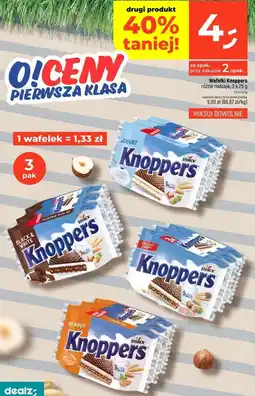 Dealz Wafelek Knoppers oferta