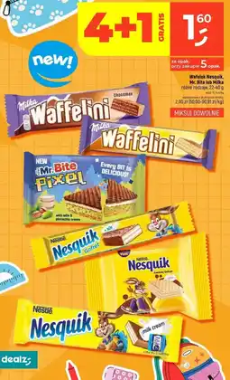 Dealz Wafelek Nesquik oferta