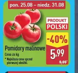 ALDI Pomidory malinowe oferta