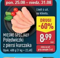 ALDI Polędwiczki z piersi kurczaka oferta