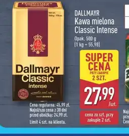 ALDI Kawa mielona Dallmayr Classic Intense oferta