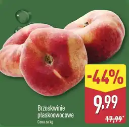ALDI Brzoskwinie płaskoowocowe oferta