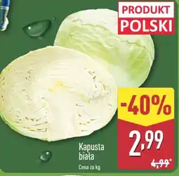 ALDI Kapusta biała oferta