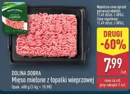 ALDI Mięso mielone z łopatki wieprzowej Dolina Dobra oferta
