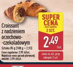 ALDI Croissant z nadzieniem orzechowo-czekoladowym oferta