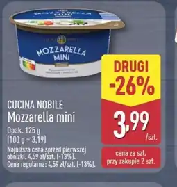 ALDI Mozzarella mini Cucina Nobile oferta