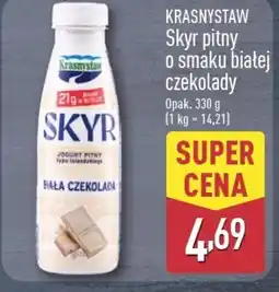 ALDI Krasnystaw Skyr pitny o smaku białej czekolady oferta