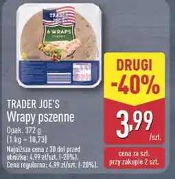 ALDI Wrapy pszenne Trader Joe's oferta
