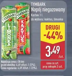 ALDI Napój niegazowany Tymbark oferta