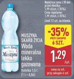 ALDI Woda Muszyna Skarb Zycia oferta
