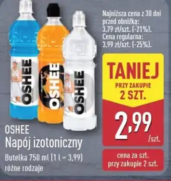 ALDI Napój izotoniczny Oshee oferta