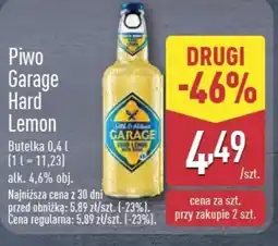 ALDI Piwo Garage Hard Lemon oferta