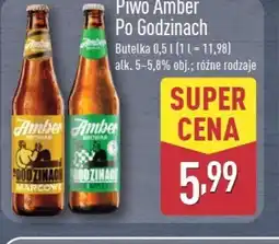 ALDI Piwo Amber Po Godzinach oferta