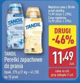 ALDI Perełki zapachowe do prania Tandil oferta