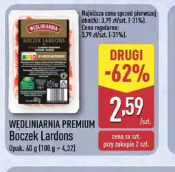 ALDI Boczek Lardons Wędliniarnia Premium oferta