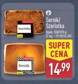 ALDI Sernik/Szarlotka oferta
