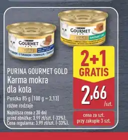 ALDI Purina Gourmet Gold Karma mokra dla kota oferta