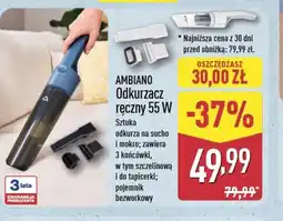 ALDI Odkurzacz ręczny Ambiano oferta