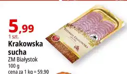E.Leclerc Kiełbasa krakowska podsuszana extra Zmb Białystok oferta