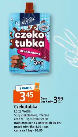 E.Leclerc Czekotubka mleczna E. Wedel oferta