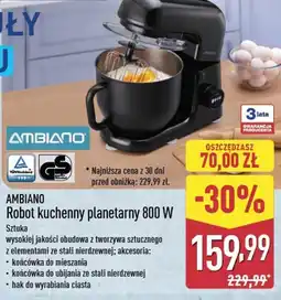 ALDI Robot kuchenny planetarny Ambiano oferta