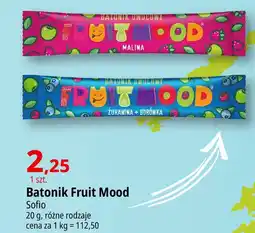 E.Leclerc Batonik żurawina & borówka Fruit Mood oferta