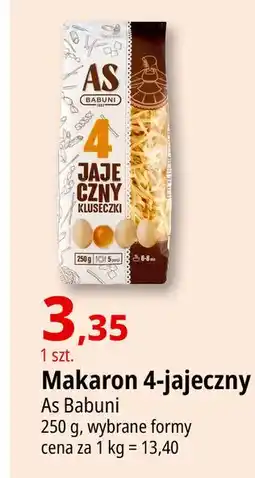 E.Leclerc Makaron 4-jajeczny kluseczki As-Babuni oferta