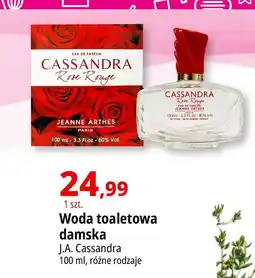 E.Leclerc Woda toaletowa Jeanne Arthes Cassandra Rose Rouge oferta