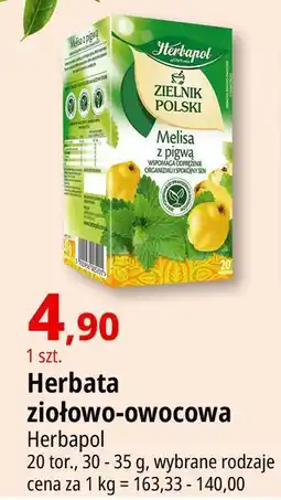 E.Leclerc Herbatka melisa z pigwą Herbapol Zielnik Polski oferta