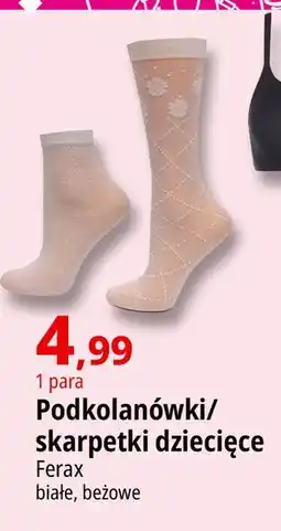 E.Leclerc Skarpetki dziecięce oferta