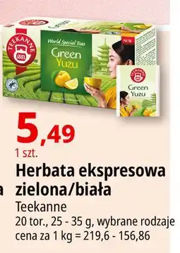 E.Leclerc Herbata yuzu Teekanne Green Tea oferta