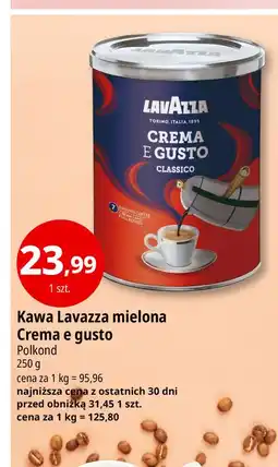 E.Leclerc Kawa puszka Lavazza Crema & Gusto Classico oferta