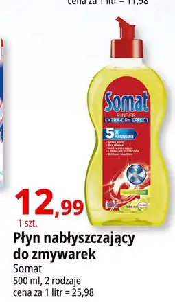 E.Leclerc Nabłyszczacz do zmywarki lemon Somat Rinser + Extra-Dry Effect oferta