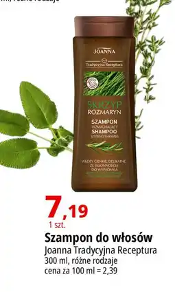 E.Leclerc Szampon do włosów skrzyp i rozmaryn Joanna Tradycyjna Receptura oferta