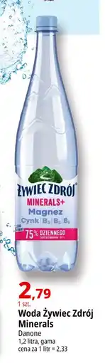 E.Leclerc Woda lekko gazowana Żywiec Zdrój Minerals+ oferta