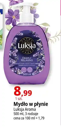 E.Leclerc Mydło w płynie deeply relaxing Luksja Aroma Senses oferta