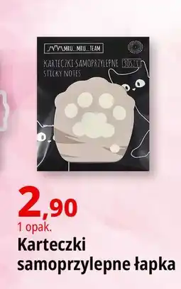 E.Leclerc Karteczki samoprzylepne łapka oferta