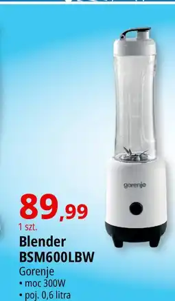 E.Leclerc Blender bsm600lbw Gorenje oferta