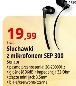 E.Leclerc Słuchawki sep 300 Sencor oferta