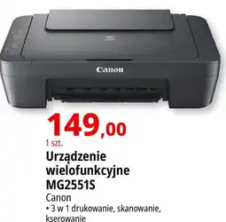 E.Leclerc Urządzenie wielofunkcyjne pixma mg 2551 Canon oferta