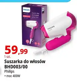 E.Leclerc Suszarka do włosów bhd003/00 Philips oferta