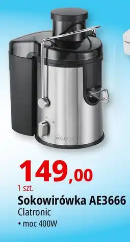 E.Leclerc Sokowirówka ae 3666 Clatronic oferta