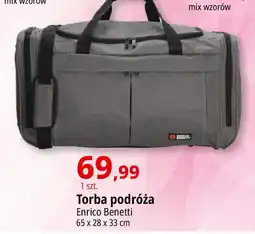 E.Leclerc Torba podróżna 65 x 28 33 cm Enrico Benetti oferta