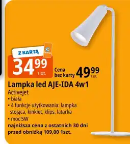 E.Leclerc Lampka biurkowa aje-ida Activejet oferta