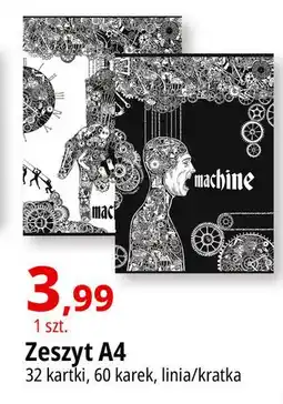 E.Leclerc Zeszyt a4 60 kartek oferta