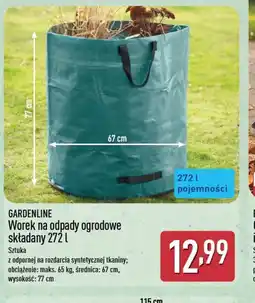 ALDI Worek na odpady ogrodowe Gardenline oferta