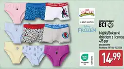 ALDI Majtki/Bokserki dziecięce z licencją oferta