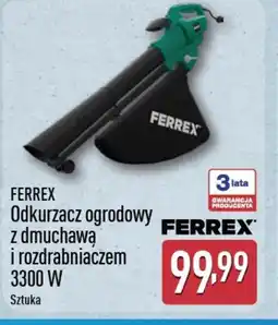 ALDI Odkurzacz ogrodowy Ferrex oferta