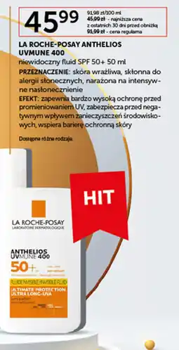 Ziko Dermo La Roche-Posay Anthelios UVMUNE 400 oferta