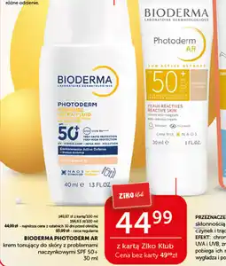 Ziko Dermo Bioderma Photoderm AR oferta